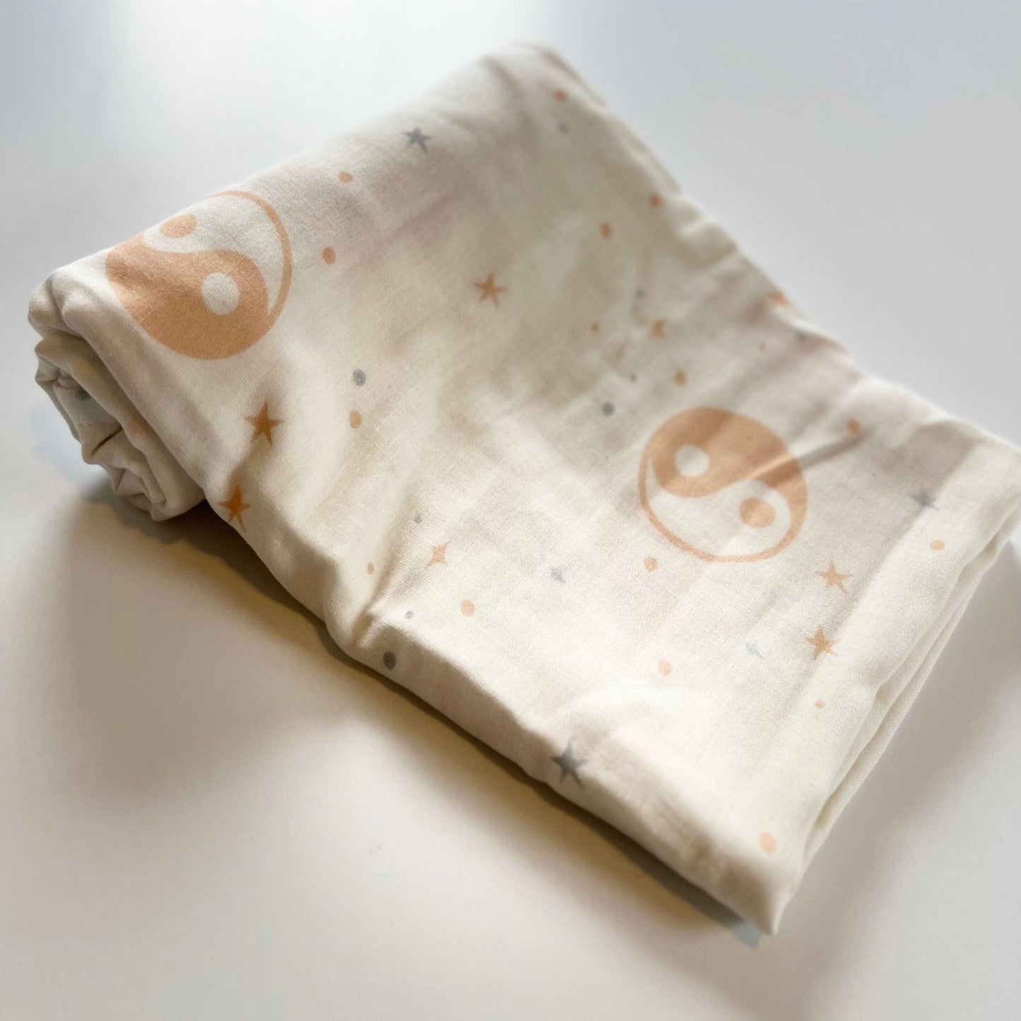 Yin-Yang Muslin Swaddle