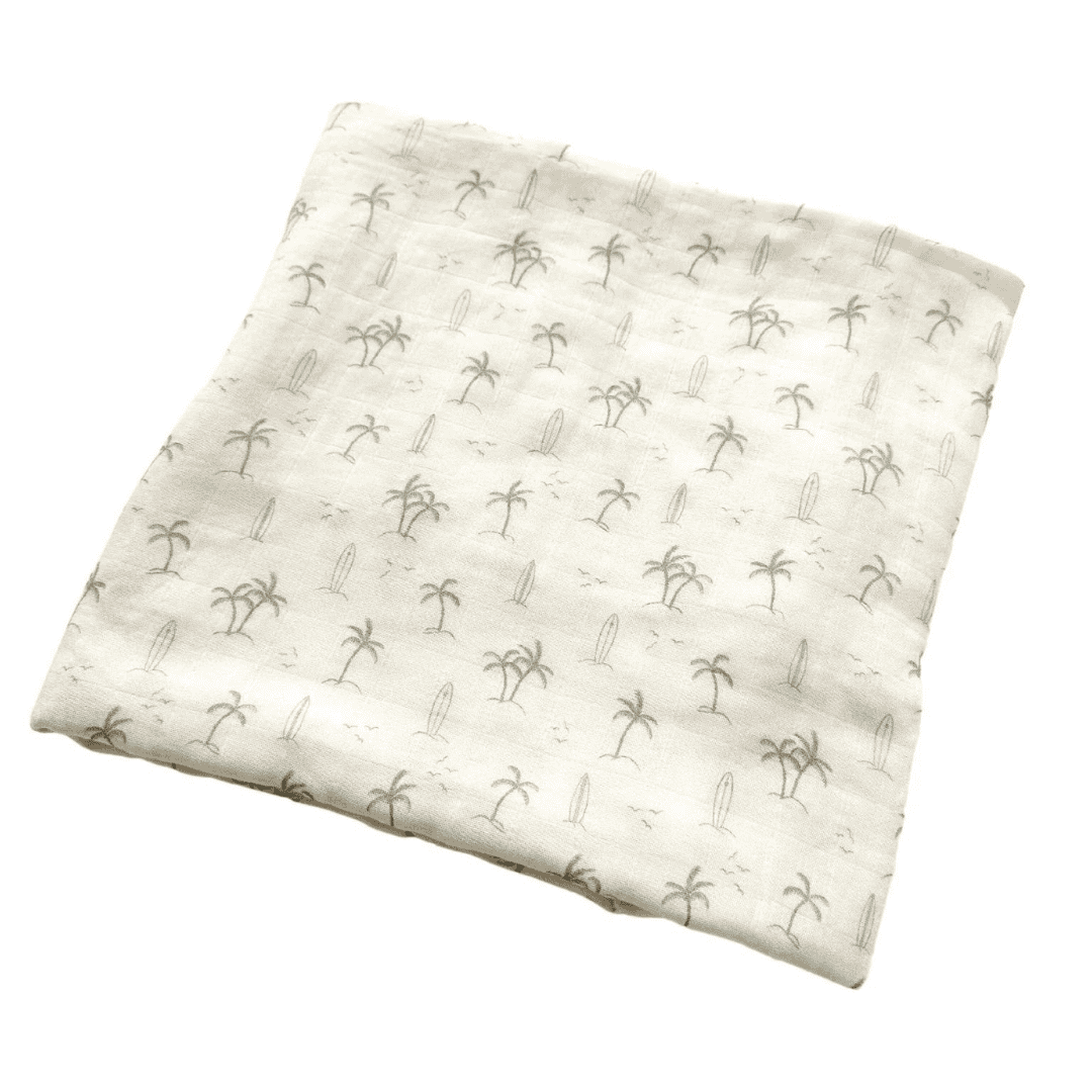 Bamboo Muslin Baby Swaddles - Multiple Prints