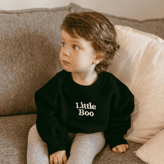 Little Boo Crewneck: Sizes 2T - 3T