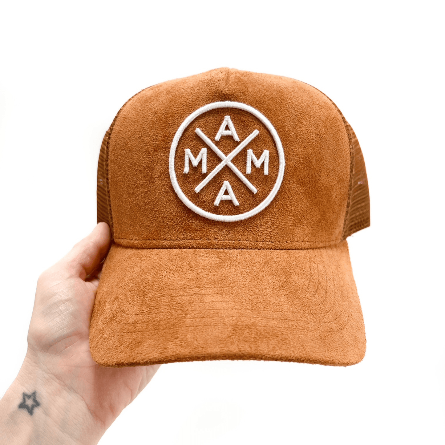 Mama Suede Trucker Hat - 2 color ways