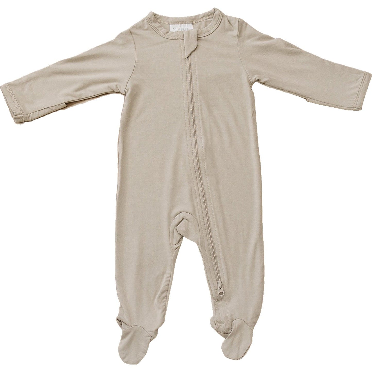 Oatmeal Bamboo Zipper Sleeper