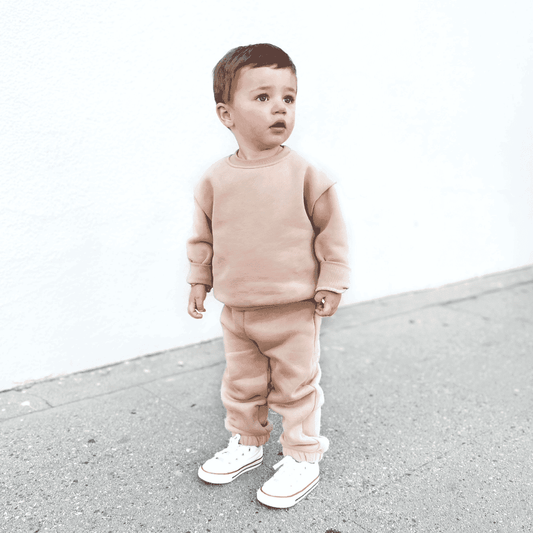 MINI Jogger Sets - Beige (toddler + baby)