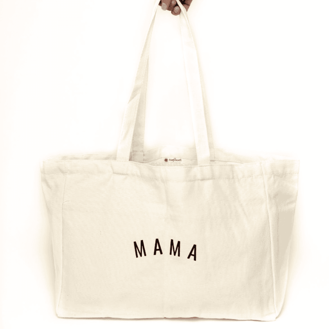 Mama Canvas Tote Bag