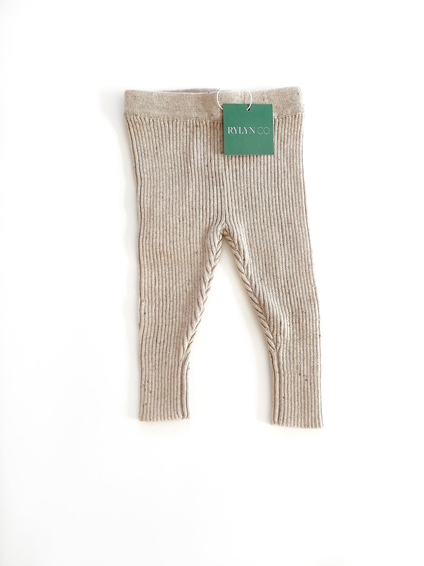 Charlie Fleck Knit Cotton Leggings