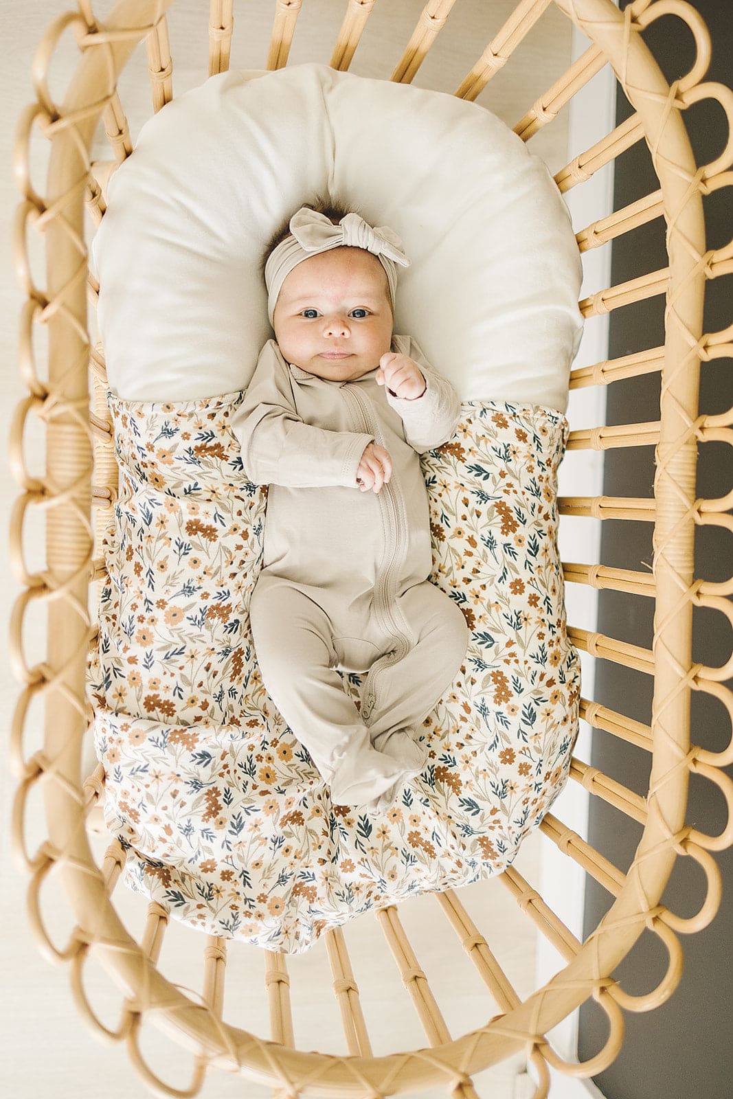 Oatmeal Bamboo Zipper Sleeper