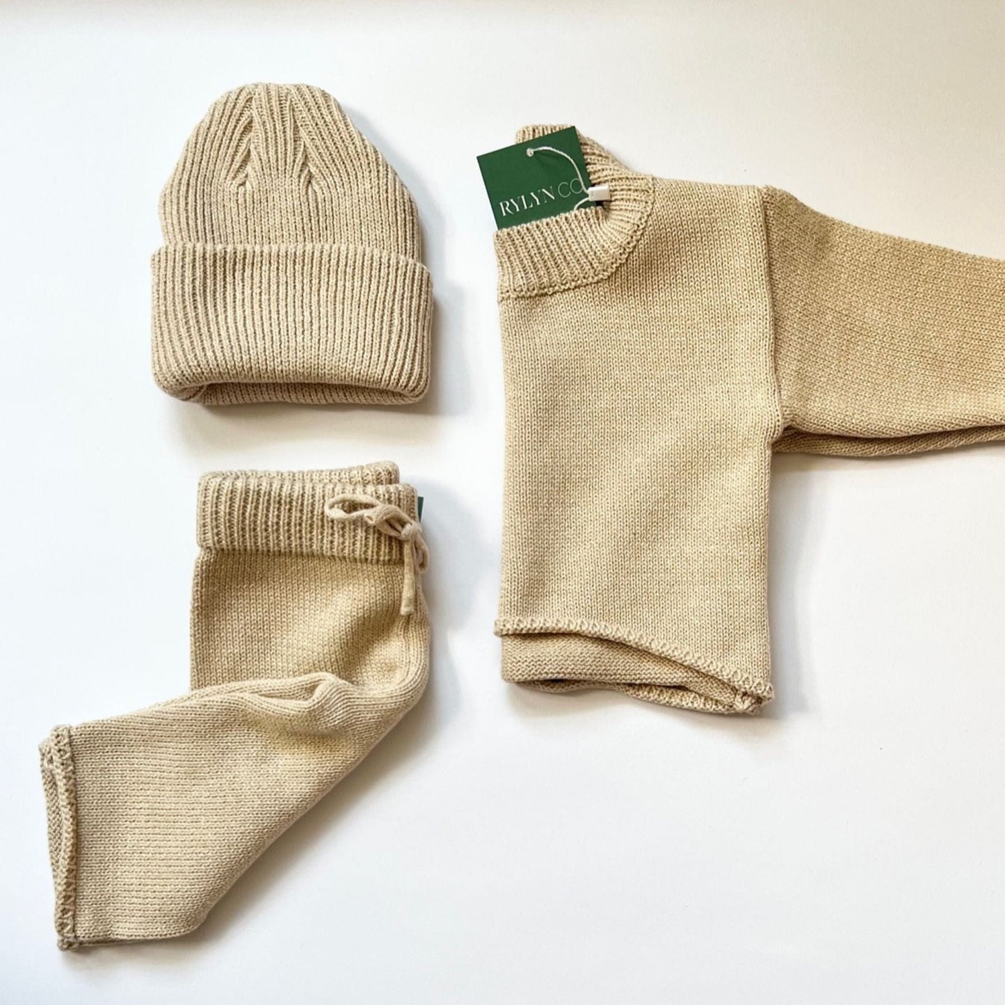 Dylan Knit Set - French Vanilla