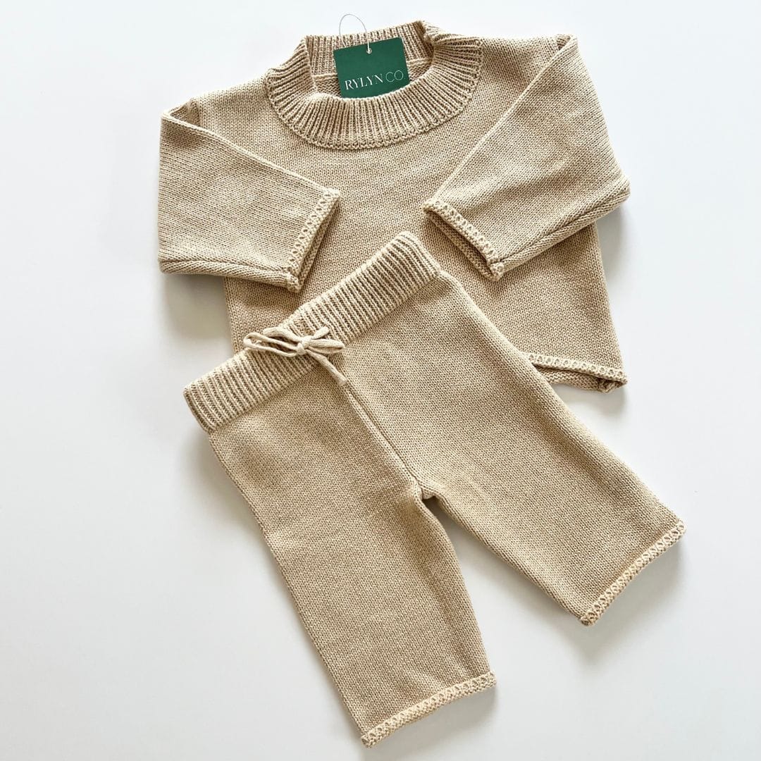 Dylan Knit Set - French Vanilla