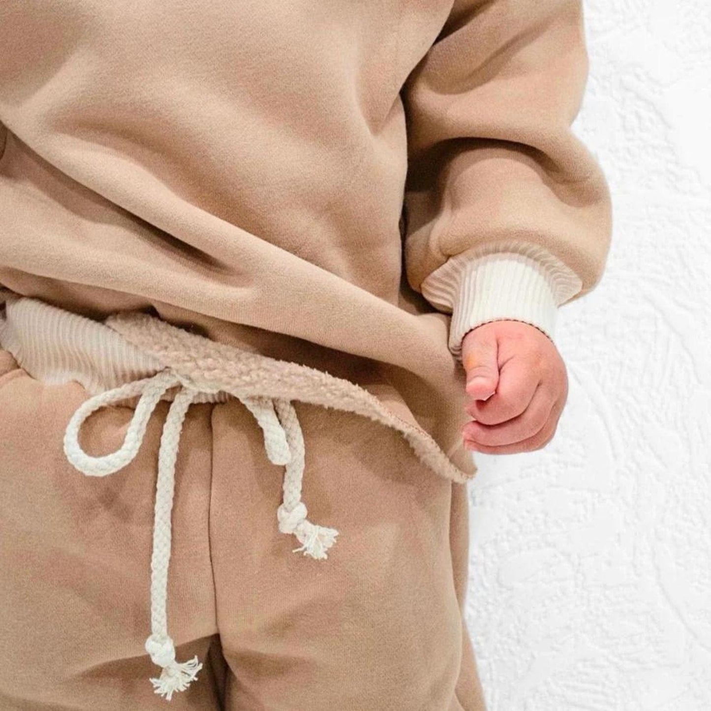 Harlow Sweat Set - Camel