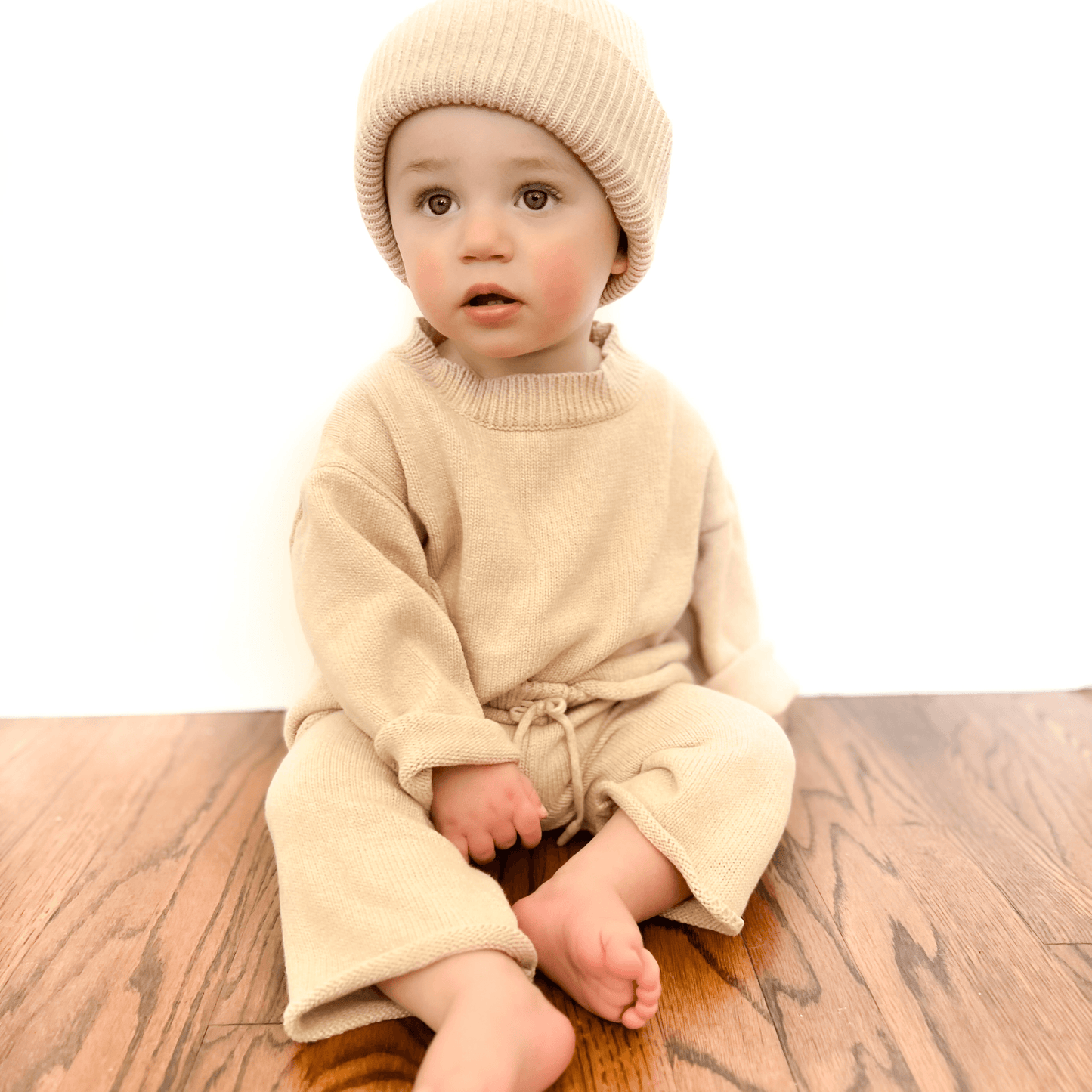 Dylan Knit Set - French Vanilla