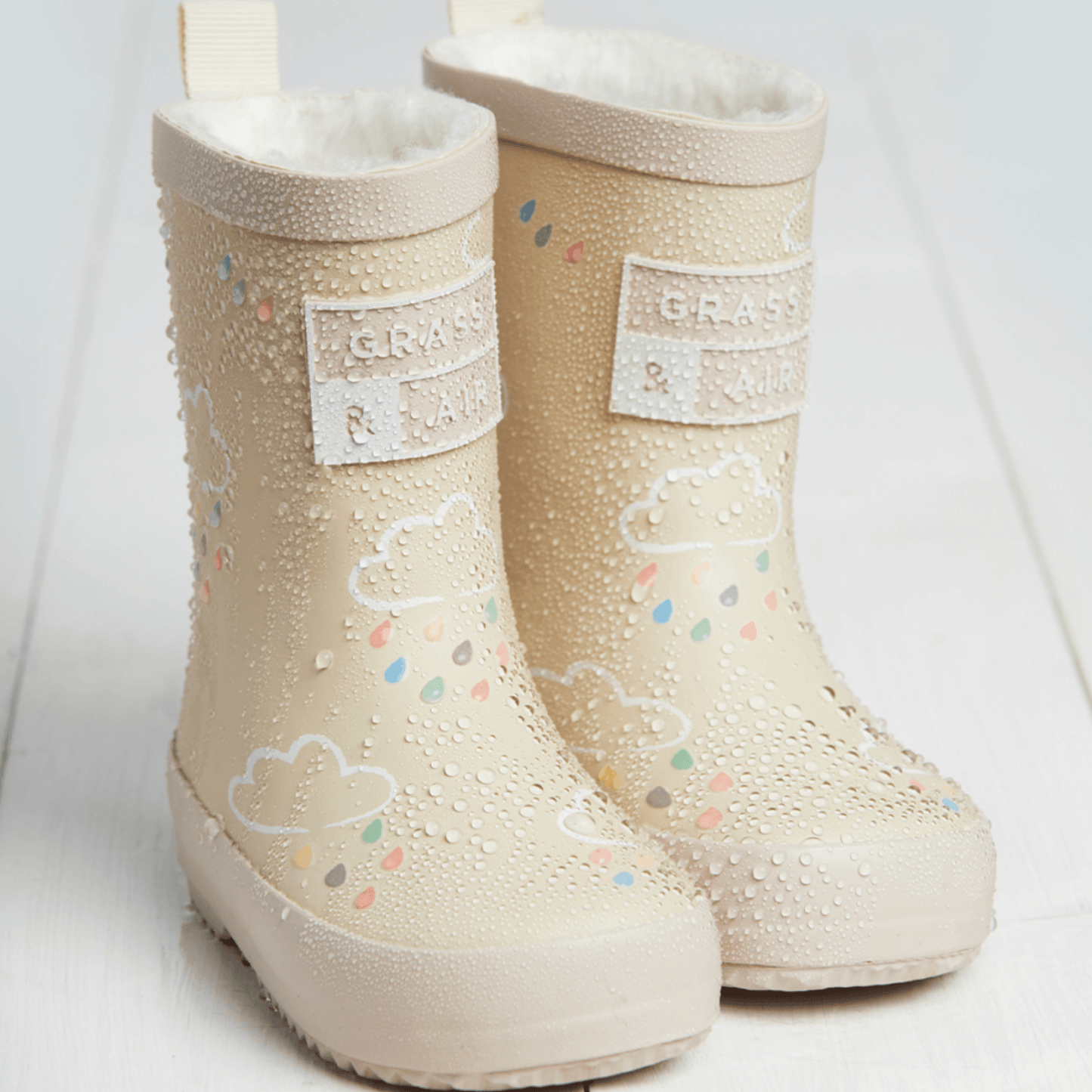 Kid's Color-Changing Stone Rain Boots