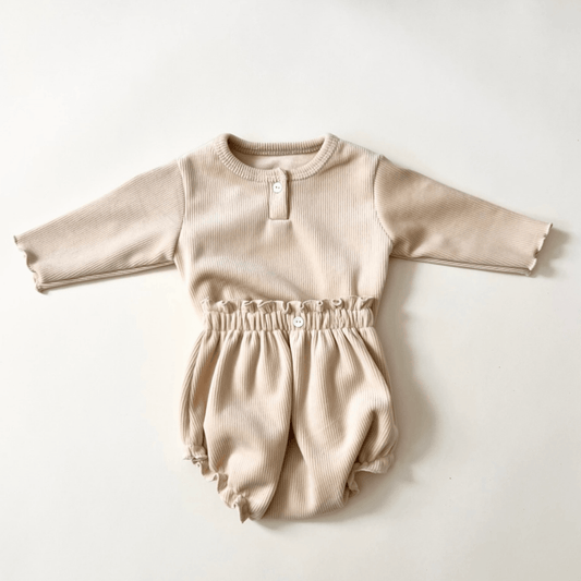 Bloomer Set - Beige