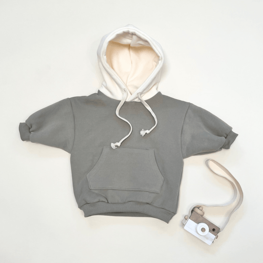 Oversized Kangaroo Pocket Hoodie - Mint