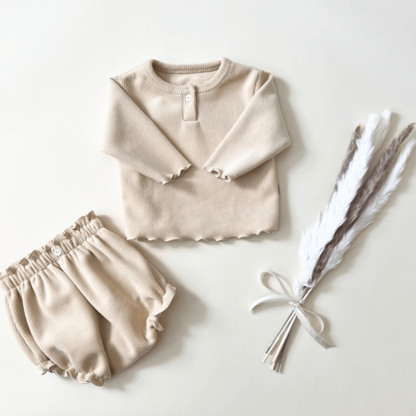 Bloomer Set - Beige