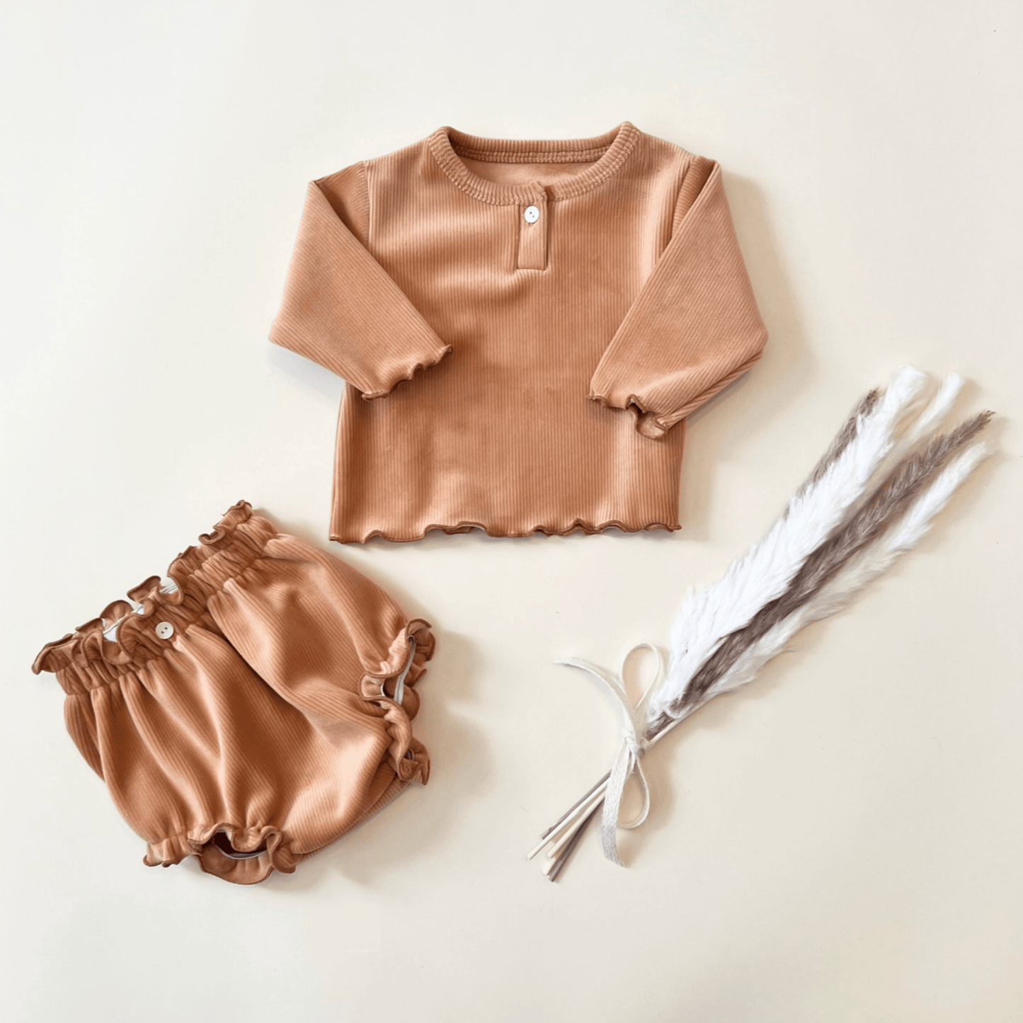 Bloomer Set - Camel